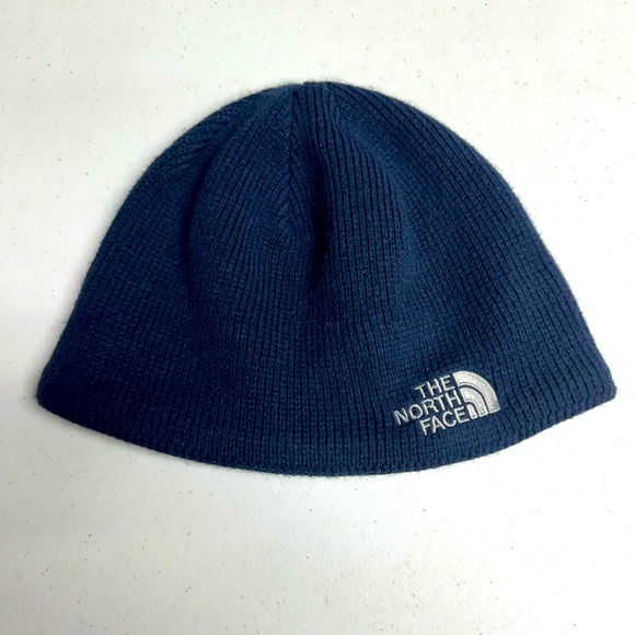 The North Face Other - Northface beanie navy blue fleece lined on inside the north face hat toboggan